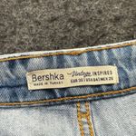 Bershka girlfriend ripped distressed light wash jeans size 4 Photo 2