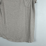 Kindered Brave Women's Short Sleeve‎ V Neck Nursing Tee Sz M Tan Size M Photo 3