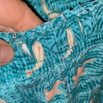 Gilligan & O’malley Cotton blend Teal Ocean Fish Pattern pajama Pants Blue Photo 2