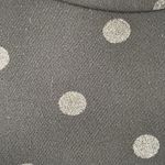 New Collection Dress Sz Medium Polka Dots Shimmer Ruffle Sleeve Mesh Futuristic Black Photo 7