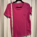 J.Crew NWOT Size S Neon Pink Short Sleeve Crew Neck Pocket Tee Shirt Photo 7