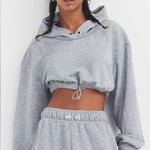 For Love & Lemons  Cropped Hoodie Photo 0