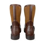 UGG  Sivada Boots Sz 9 Chocolate Brown Two Tone Rain Boots Waterproof Photo 5