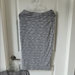 Fifteen Twenty  Charcoal and White Twist Blouse + Matching Skirt Set Photo 7