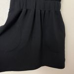 Spanx Air Essentials Cinched Shirt Dress Womens XS Black Comfort Lightweight Photo 3