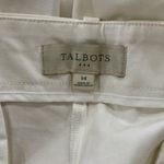 Talbots NWT Size 14 White Bermuda Shorts Pockets Golf Photo 1