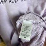 Time And Tru Lavender Know Your Worth And Add Tax Sweatshirt Size Small Purple Photo 7