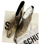 Schutz Dellia Casual Bootie Color Natural Snake Size 6 NIB w/dust bag Photo 2