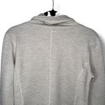 Khul Women's Quilted Cowl Neck Long Sleeve Sweatshirt Cozy Casual Top Tan Size undefined Photo 3