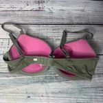 Victoria's Secret PINK  Wear Everywhere T-Shirt Lightly Lined Green 34C Photo 1