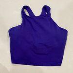 Athleta Racerback Cropped Tank Top Purple Size M Photo 0