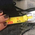 100% Cashmere Plaid unisex scarf made in Scotland Black Photo 4