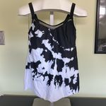Amazon Print Strappy Back Tankini Set Two Piece Swimdress Panty Bathing Photo 5