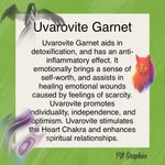 Natural Green Uvarovite Garnet Pendant Green Photo 8