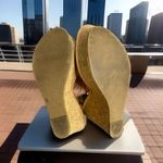 Steve Madden  SIZE 9.5 WOMEN"S  ILUVIT TAN FAUX LEATHER CORK WEDGE SANDALS Photo 7