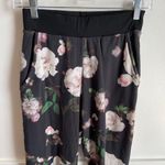 Victoria's Secret Victoria Sport Floral Printed & Black Waist Band Joggers Photo 5