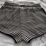 Splendid striped navy blue and white Textured Knit shorts, size XS pockets boho Photo 10
