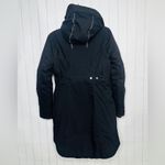 Athleta Iceland Black Parka Winter Coat Jacket Small Snow Ski Photo 2