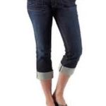 Carhartt WB071 - Women's Curvy Tomboy Cropped Jean Sz. 6X22 Cuffed Pocket Photo 1