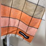 Lands' End  plaid colorful scarf Photo 2