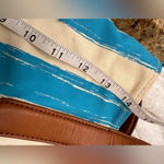 Vera Wang Blue striped tote Photo 10