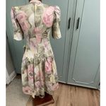 Vintage Mr Mort Foral Dress Size 6 Spring Cottage Coquette VTG Midi Pink Photo 3