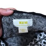 Anthropologie Maeve  Black White Knitted Sweater Shrug 2pc Top - Size XSmall Photo 10