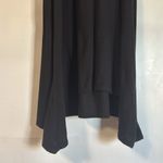 J. Valdi Luxe Jersey Crochet Racerback Swim Coverup Dress Size S Black Photo 9
