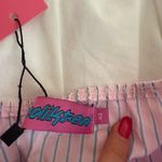 Edikted  pinstripe strapless top Photo 2