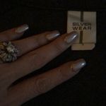 Silver Wear zip up jacket top shirt‎ Green Size L Photo 2