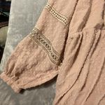 Indigo Soul Babydoll Top Shirt Women 2XL Pink Swiss Dot Summer Fairy Earthy Boho Size undefined Photo 8