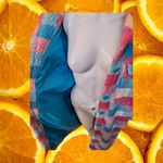 Cozy Sherpa Checkered Shacket Pink Blue White Womens Long Jacket Size XL Photo 1