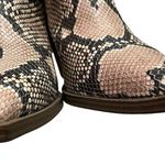Vince Camuto Gigietta Snakeskin Ankle Booties, Sz 9.5 Photo 9