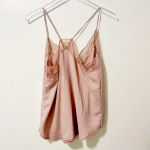 VICI  LOVESTITCH Delicate Lace Tank in Blush size‎ Small Photo 2