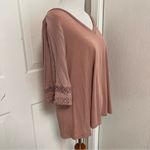 Hem & Thread  Lace Sleeve Top Photo 1