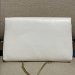 Vintage White Leather Shoulder/Crossbody Purse Photo 7