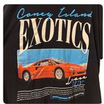Coney Island Picnic Exotic Car Graphic tshirt Size Medium Black Photo 4
