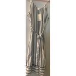 Dotti‎ Womens Jumper Romper Swimsuit Cover Up Striped Belted Size Medium NWT $72 Photo 2