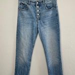 Reformation  Womens High-Rise Button-Fly Liza High Straight jeans 29 Photo 3