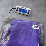 All In Motion NEW Shorts Tank Top Set Women S Purple Ribbed High Waisted Crop Photo 10