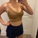 ZARA Faux leather crop top. S Photo 5