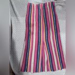 Mara Hoffman  WOMENS MEDIUM Striped Multicolor Maxi Skirt Photo 5
