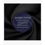 NEW Black Elastic Waist Stretch Bodycon Midi Pencil Career Skirt 2X Black Photo 6