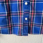 Hollister  Shirt Womens M Y2K Cotton Stretch Plaid Western Rodeo Cowgirl Festival Photo 8