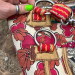 The Sak Sakroots Peace Red Circle Art Deco Cross Body Canvas Purse Photo 8