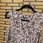 Adrianna Papell Floral Tank Top Size Medium Photo 2