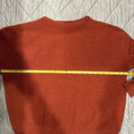 Lulus Rust Red Mock Neck Knit Sweater Small Photo 7