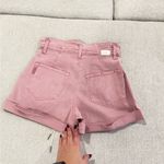 Paige  High Waist Pink Women's Shorts Photo 2