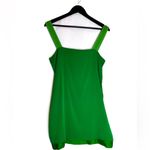 Alice + Olivia Green Tank Silk Mini Dress / Top Size Medium | Vintage Y2K Photo 5