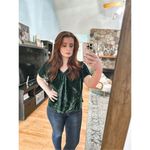 Madewell  velvet top Photo 2